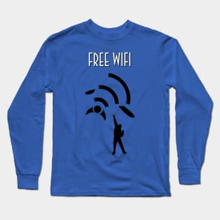 Free Wifi Long Sleeve T-Shirt